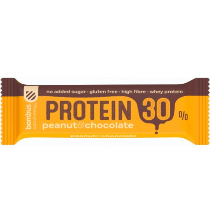 Batoane - Baton Proteic Cu Arahide Si Ciocolata 30% Proteine 50g