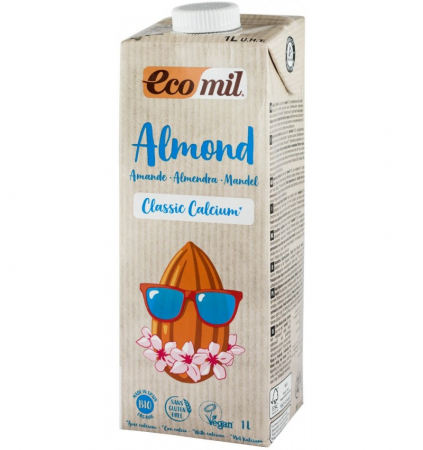 Lapte Vegetal - Lapte Vegetal De Migdale Clasic Cu Calciu BIO 1L