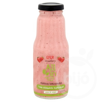 Sucuri / Siropuri / Sosuri - Băutură Cu Lapte De Cocos Si Căpșuni (Vegan) 300 ml
