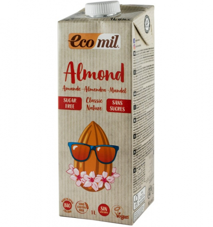 Lapte Vegetal - Bautura De Migdale Clasic Bio Ecomil 1L