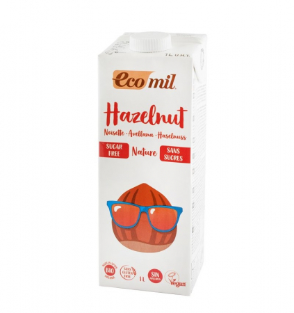 Lapte Vegetal - Bautura Vegetala Din Alune Fara Zahar Bio 1L