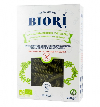 Reg-Enor - Paste Fusili Din Mazare BIO - Biori 250g