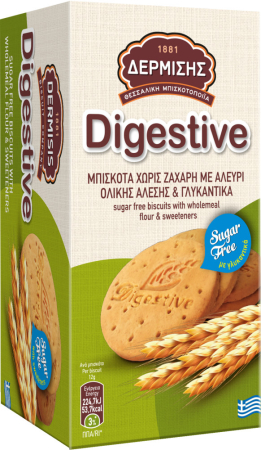 Biscuiti / Fursecuri - Biscuiti Digestivi Din Cereale Integrale (NSA) 220g