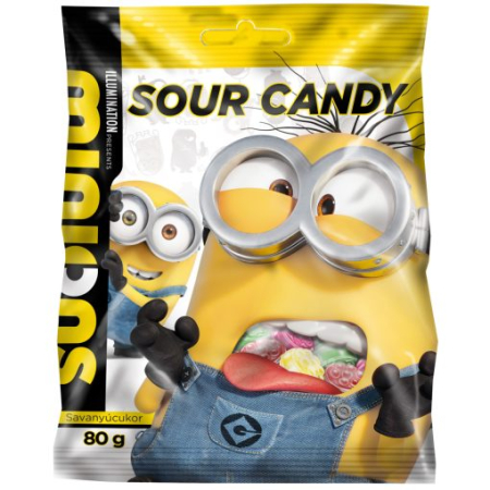 Gustari - Bomboane Acrisoare Cu Aroma De Fructe 80g