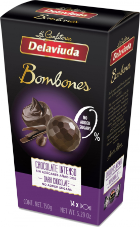 Ciocolata Neagra - Bomboane De Ciocolata Neagra 150g