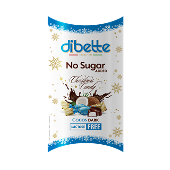 Bomboane - Bomboane De Pom Cu Ciocolata Neagra Si Cocos (NSA) 220g