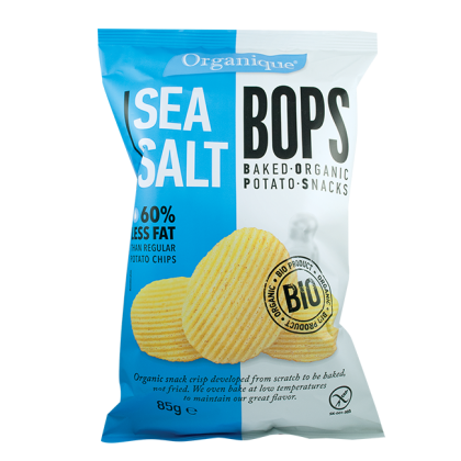 Chipsuri - Chips De Cartof Cu Sare De Mare - BOPS 85g