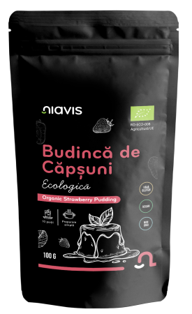 Instant - Budinca de Capsuni fara Gluten Ecologica/BIO 100g