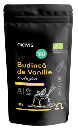 Alimente Fara Gluten - Budinca de Vanilie fara Gluten Ecologica/BIO 100g