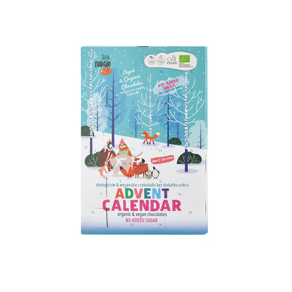 Ciocolata - Calendar De Advent Cu Eritritol, Vegan - 100g