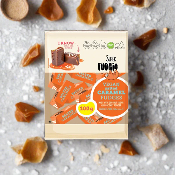 Alte Produse - Caramele Vegane Cu Caramel Sarat - BIO - 100g