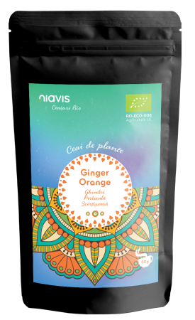 Ceaiuri - Ceai Ecologic/BIO "Ginger Orange" 50g