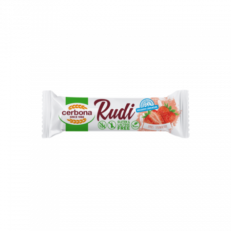 Ciocolata - Cerbona Cu Umplutura De Capsuni FĂRĂ GLUTEN, FĂRĂ LAPTE 30 G