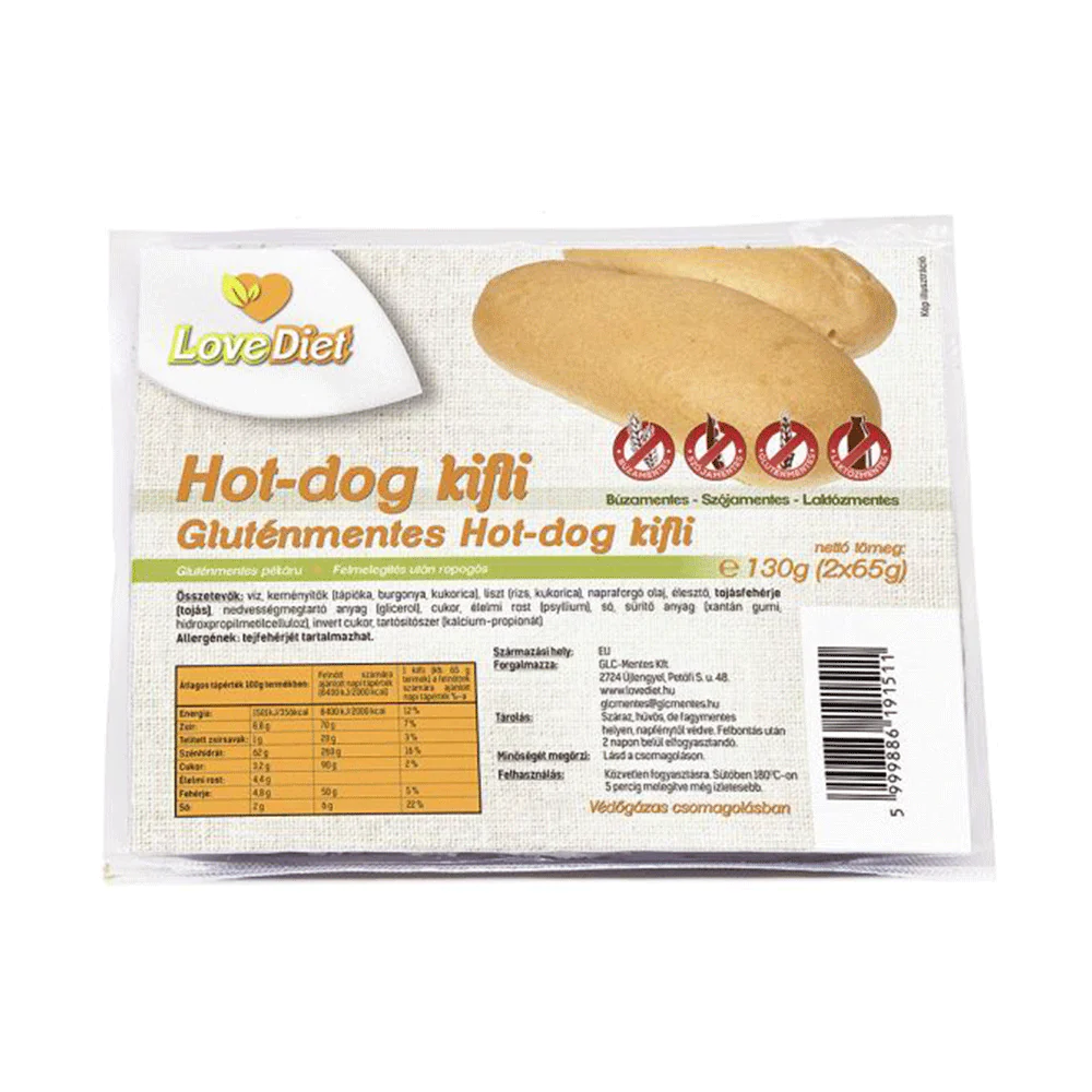 Reduceri - Chifle Hot-Dog Fara Gluten 130gr