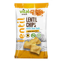 Chips De Linte Cu Sare De Mare 65g [1]