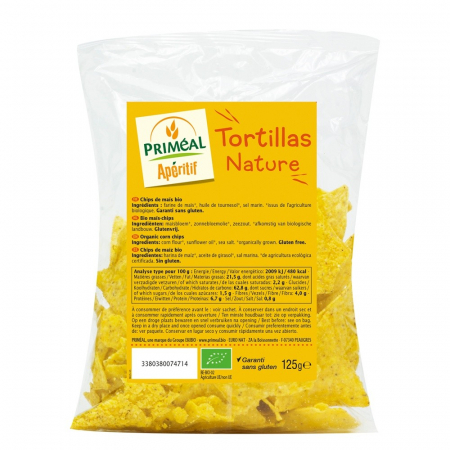 Chipsuri - Chipsuri Tortila Nature Fara Gluten Bio 125g