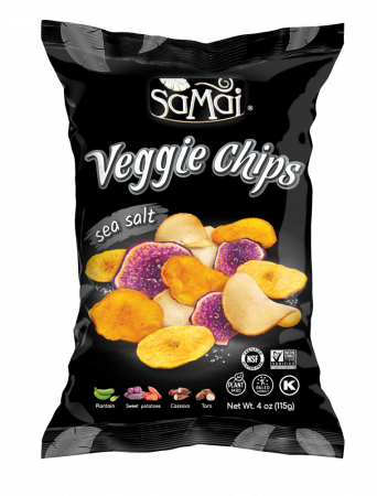 Chipsuri - Chipsuri Vegetale Cu Sare De Mare 57g