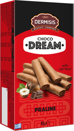 Napolitane - Choco Dream - Rulouri Cu Crema De Alune De Padure Si Cacao 92g