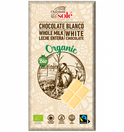 Ciocolata - Ciocolata Alba Bio 100 g