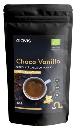 Produse Vegane - Ciocolata Calda Choco Vanilla Mix Ecologic/BIO 125g