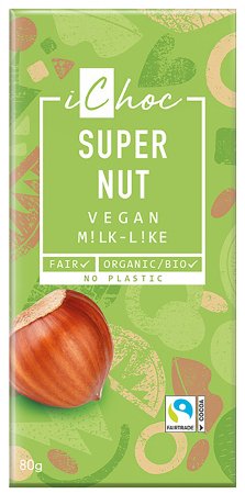 Ciocolata - Ciocolata Cu Alune De Padure "Super Nut" (Vegan) - BIO 80g