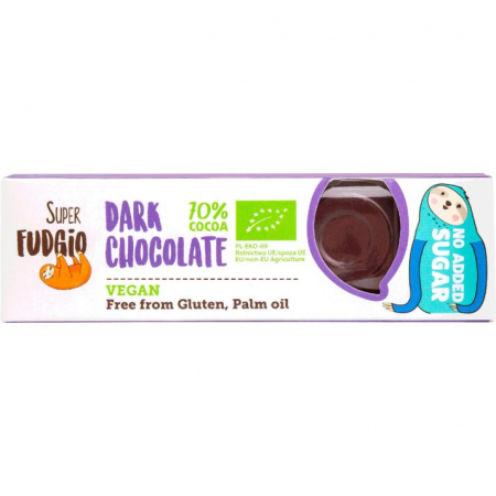 Batoane - Ciocolata Neagra GF, BIO, 70% VEGAN 40G