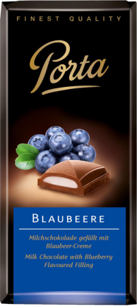 Ciocolata Cu Lapte - Ciocolata Cu Lapte Si Crema De Afine 100g