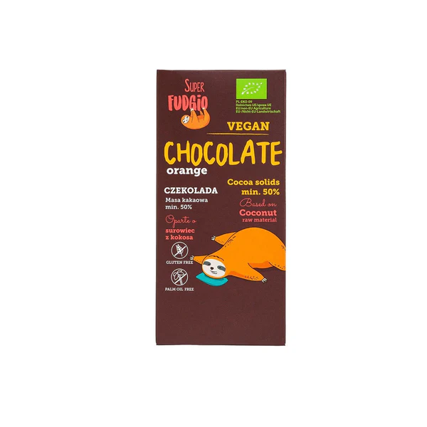 Ciocolata Vegana Cu Portocala 80g [1]