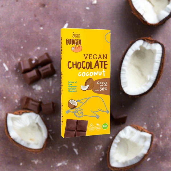 Ciocolata - Ciocolata Vegana Cu Nuca De Cocos - BIO - 80G