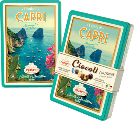 Bomboane - Ciocoli - Capri - Selectie De Drajeuri De Ciocolata Cu Lichior 200g