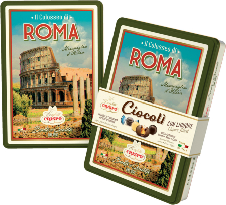 Bomboane - Ciocoli - Roma - Selectie De Drajeuri De Ciocolata Cu Lichior 200g