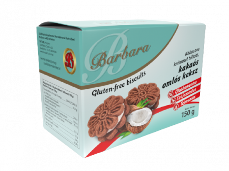 Biscuiti - Biscuiti Cu Crema De Cocos Fara Gluten 150g