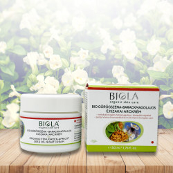 Îngrijirea Facială - Cremă De Față Tonificantă Cu Migdale Si Trandafiri Sălbatici (BIO) - 50 ml