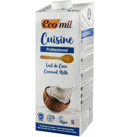 Creme / Unturi - Crema Vegetala Bio Pentru Gatit Pe Baza De Cocos 1000ml