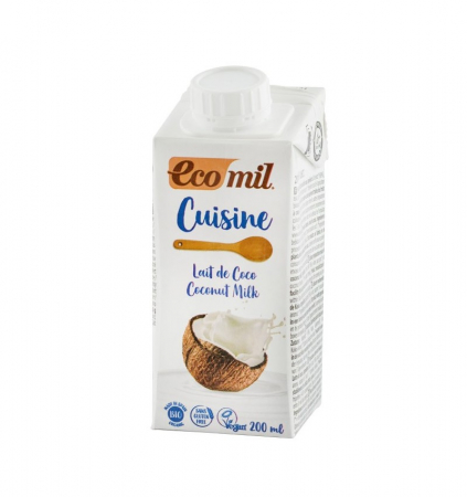 Creme / Unturi - Crema Vegetala Bio Pentru Gatit Pe Baza De Cocos 200ml