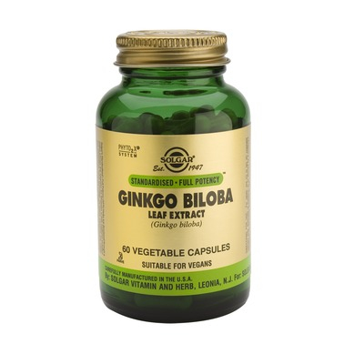 Produse - Ginkgo Biloba Leaf extract 60cps