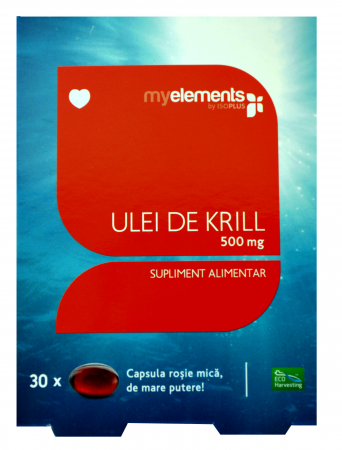 Superalimente / Vitamine - KRILL Omega 3 500Mg 30Cps