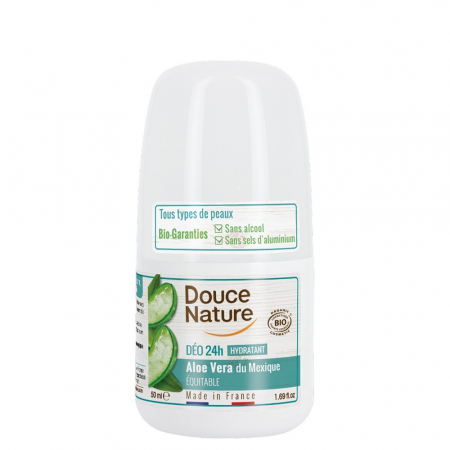 Produse - Deo roll on hidratant cu aloe vera - toate tipurile de piele 50 ml