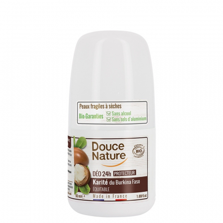 Produse - Deo roll-on protector cu unt de shea - piele fragila si uscata 50ml