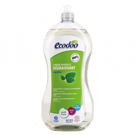 Detergent bio vase ultradegresant cu otet si menta 1L