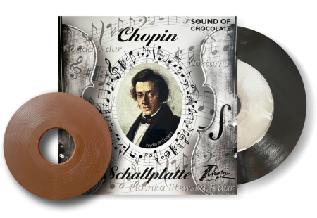 Alimente - "Disc Chopin" De Ciocolata Cu Lapte 80g