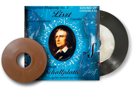 Alimente - "Disc Liszt" De Ciocolata Cu Lapte 80g