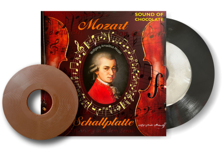 Alimente - "Disc Mozart" De Ciocolata Cu Lapte 80g