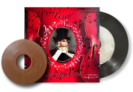 Ceaiuri - "Disc Verdi" De Ciocolata Cu Lapte 80g