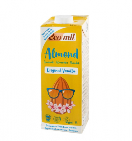 Lapte Vegetal - Lapte Vegetal De Migdale Cu Aroma De Vanilie BIO 1L