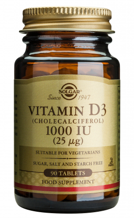 Produse - Vitamin D3 1000UI 90Tablete