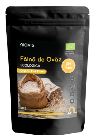 Faina / Malai /Pesmet - Faina de Ovaz Fara Gluten Ecologica/BIO 250g