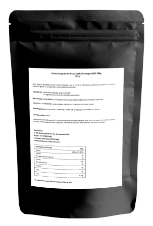 Faina Integrala de Grau Spelta Ecologica/BIO 500g [1]