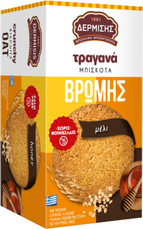 Biscuiti / Fursecuri - Fursecuri Crocante De Ovaz Cu Miere 180g