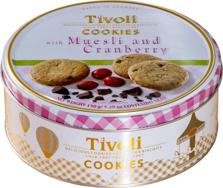 Noutati - Fursecuri Cu Musli Si Merisoare 150g